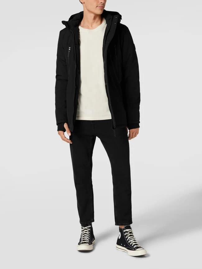 Billig ? CARS ? JEANS Jacke Mit Logo-Detail Modell 'Thamer' - Schwarz ? 1 Billig ? CARS ? JEANS Jacke Mit Logo-Detail Modell 'Thamer' - Schwarz ?