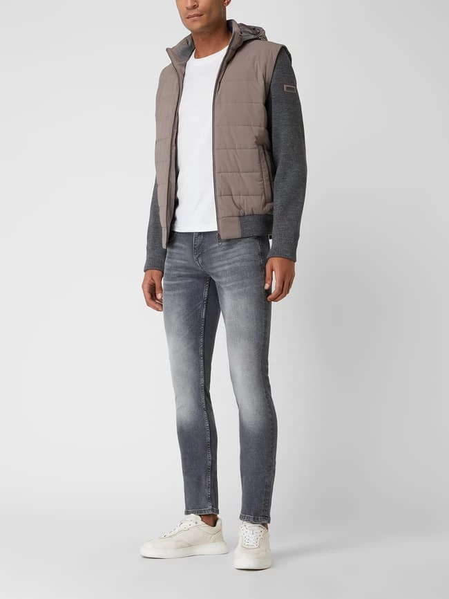 Budget ? Bugatti Steppjacke Mit Abnehmbaren Ärmeln - Beige ? 1 Budget ? Bugatti Steppjacke Mit Abnehmbaren Ärmeln - Beige ?