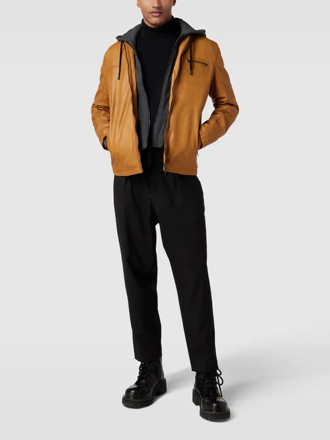 Schlussverkauf ⌛ Daniel Hechter Lederjacke Mit Abnehmbarem Einsatz - Gelb ? 1 Schlussverkauf ⌛ Daniel Hechter Lederjacke Mit Abnehmbarem Einsatz - Gelb ?