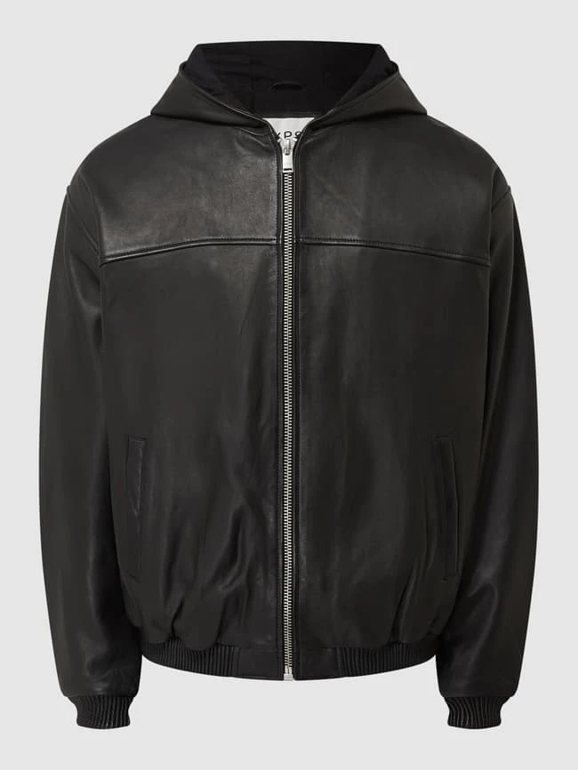 Budget ⭐ YOUNG POETS SOCIETY Lederjacke Mit Kapuze Modell 'Mika' - Schwarz ? 2 Budget ⭐ YOUNG POETS SOCIETY Lederjacke Mit Kapuze Modell 'Mika' - Schwarz ? – Bild 2