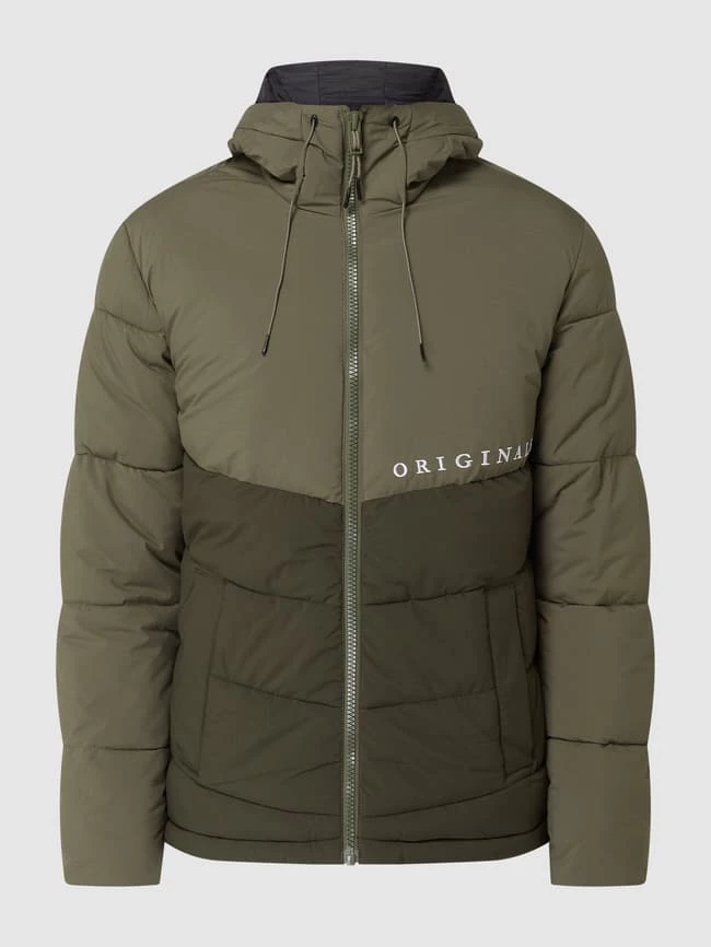 Angebote ? Jack & Jones Steppjacke Mit Kapuze Modell 'Copenhagen' - Wasserabweisend - Olivgrün ⌛ 2 Angebote ? Jack & Jones Steppjacke Mit Kapuze Modell 'Copenhagen' - Wasserabweisend - Olivgrün ⌛ – Bild 2