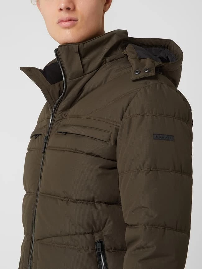 Bestpreis ? Bugatti Steppjacke Mit Abnehmbarer Kapuze - Olivgrün ? 3 Bestpreis ? Bugatti Steppjacke Mit Abnehmbarer Kapuze - Olivgrün ? – Bild 3