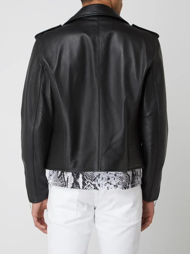 Top 10 ? Just Cavalli Lederjacke Im Biker-Look - Schwarz ✔️ 5 Top 10 ? Just Cavalli Lederjacke Im Biker-Look - Schwarz ✔️ – Bild 5