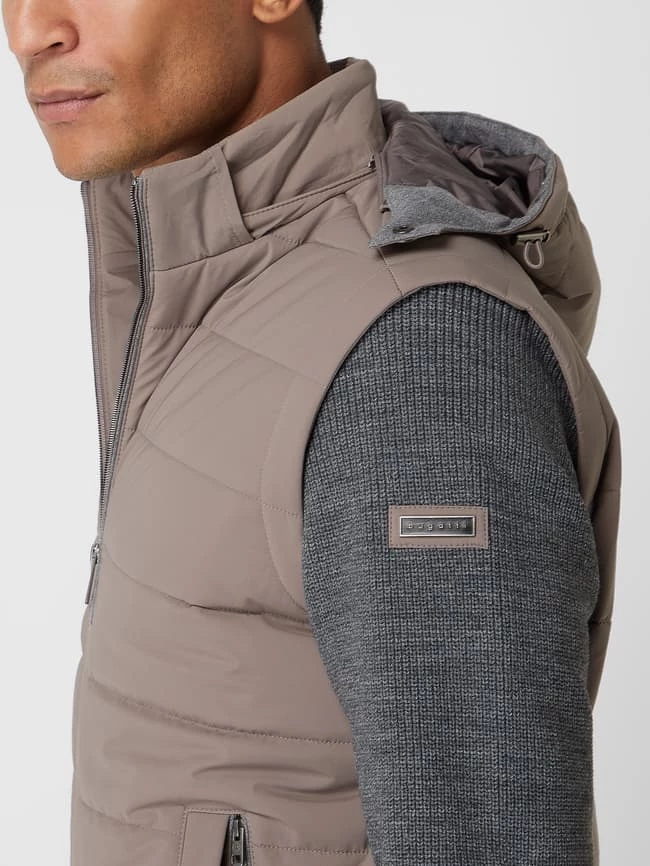 Budget ? Bugatti Steppjacke Mit Abnehmbaren Ärmeln - Beige ? 3 Budget ? Bugatti Steppjacke Mit Abnehmbaren Ärmeln - Beige ? – Bild 3