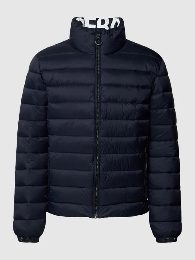 Neu ? Superdry Steppjacke Mit Stehkragen - Marineblau ? 2 Neu ? Superdry Steppjacke Mit Stehkragen - Marineblau ? – Bild 2