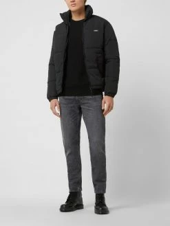 Bester Verkauf ? Jack & Jones Steppjacke Mit Stehkragen Modell 'Benny' - Schwarz ?
