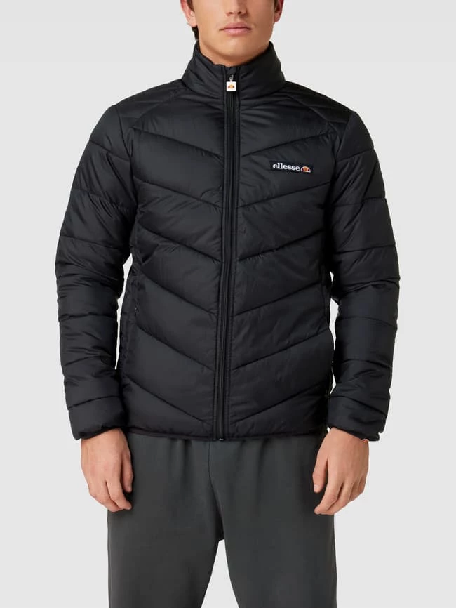 Brandneu ? Ellesse Steppjacke Mit Label-Detail Modell 'MERAPO' - Schwarz ? 4 Brandneu ? Ellesse Steppjacke Mit Label-Detail Modell 'MERAPO' - Schwarz ? – Bild 4