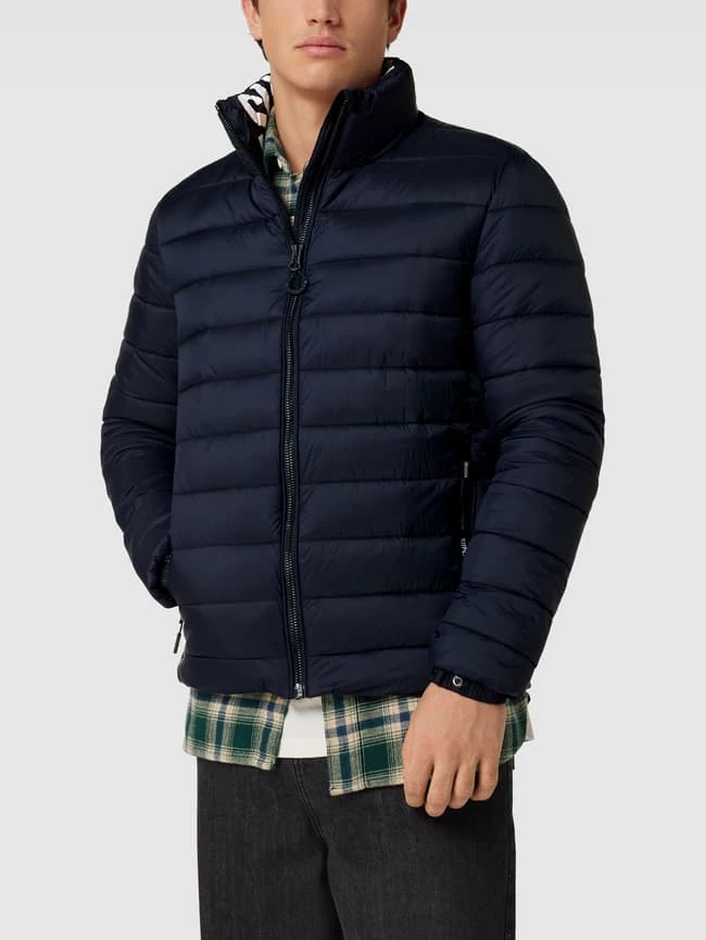 Neu ? Superdry Steppjacke Mit Stehkragen - Marineblau ? 4 Neu ? Superdry Steppjacke Mit Stehkragen - Marineblau ? – Bild 4