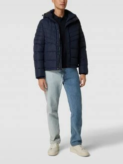 Neu ✔️ S.Oliver RED LABEL Steppjacke Mit Kapuze - Marineblau ?