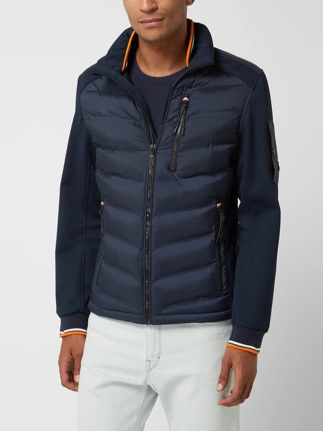 Bester Verkauf ✔️ Tom Tailor Jacke Mit Kontrasteinsätzen - Marineblau ? 4 Bester Verkauf ✔️ Tom Tailor Jacke Mit Kontrasteinsätzen - Marineblau ? – Bild 4