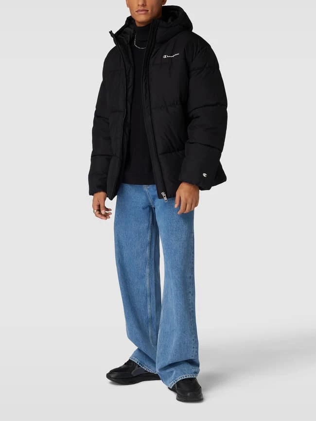 Bestes Angebot ? CHAMPION Steppjacke Mit Kapuze - Schwarz ? 1 Bestes Angebot ? CHAMPION Steppjacke Mit Kapuze - Schwarz ?