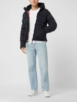 LACOSTE SHOP 8 Auslauf ? Napapijri Steppjacke Mit Kapuze Modell 'Raspeball' - Schwarz ?