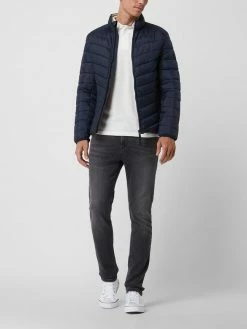 Besorgen ? Tom Tailor Light-Steppjacke Mit Stehkragen - Wasserabweisend - Marineblau ?