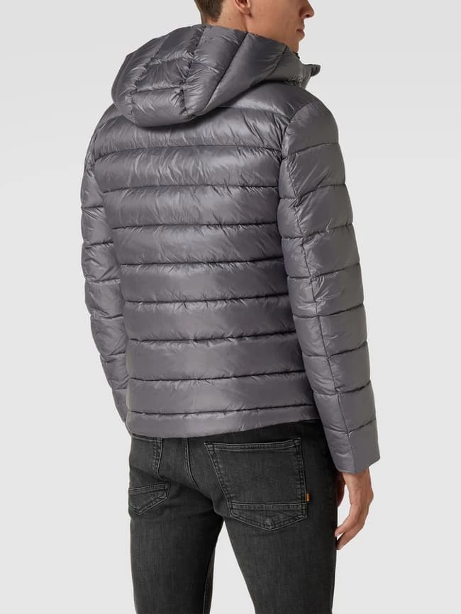 Am billigsten ? Blauer Usa Steppjacke Mit Label-Details - Dunkelgrau ? 5 Am billigsten ? Blauer Usa Steppjacke Mit Label-Details - Dunkelgrau ? – Bild 5