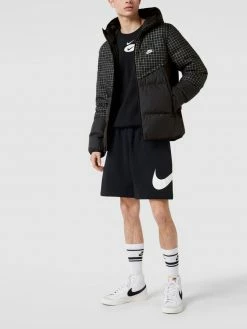 Großhandel ? Nike Daunenjacke Mit Muster - Schwarz ⌛