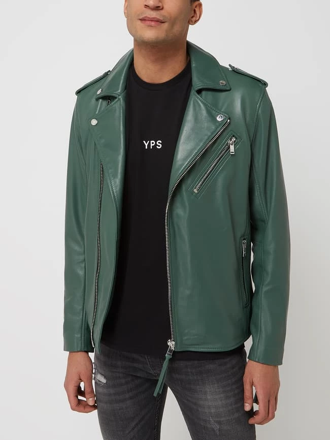 Beste Bewertungen von ✔️ YOUNG POETS SOCIETY Lederjacke Im Biker-Look Modell 'Joe' - Gras Grün ? 4 Beste Bewertungen von ✔️ YOUNG POETS SOCIETY Lederjacke Im Biker-Look Modell 'Joe' - Gras Grün ? – Bild 4