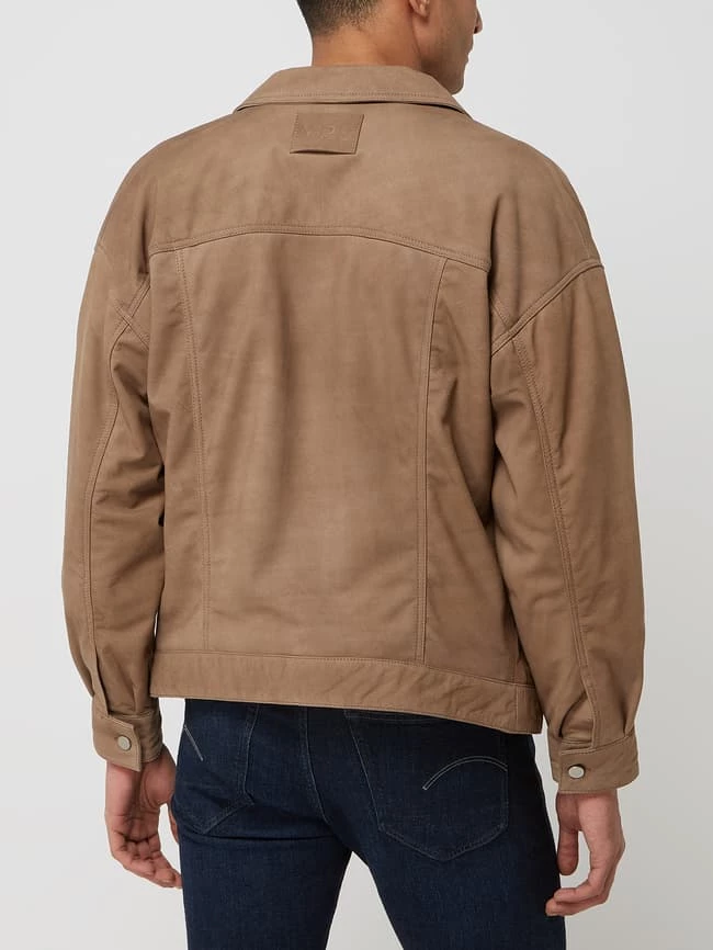 Blitzangebot ? YOUNG POETS SOCIETY Oversized Lederjacke Mit Umlegekragen Modell 'Lex' - Sand ? 5 Blitzangebot ? YOUNG POETS SOCIETY Oversized Lederjacke Mit Umlegekragen Modell 'Lex' - Sand ? – Bild 5