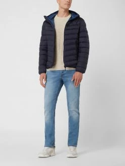 Bestes Angebot ? Napapijri Regular Fit Steppjacke Mit Kapuze Modell 'Aerons' - Marineblau ✔️