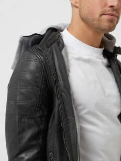 Besorgen ? Gipsy Regular Fit Lederjacke Mit Abnehmbarer Kapuze Modell 'Rylo' - Anthrazit ? -LACOSTE SHOP 90p4gkqi8p34odhg9d6kada5a13k8j9o8p754kaj9gqkceai8924ol2e9t830kq79so36j2c8p5jid2a6t3m2cr3c4ojioj3ccomap9k69ij2eb160p6cc36cli32d9i6dh3ge0