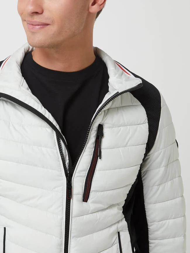 Besorgen ? Tom Tailor Steppjacke Mit Stehkragen - Wasserabweisend - Kitt ? 3 Besorgen ? Tom Tailor Steppjacke Mit Stehkragen - Wasserabweisend - Kitt ? – Bild 3