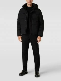 Großhandel ? Tommy Hilfiger Steppjacke Mit Label-Detail Modell 'UTILITY BOMBER' - Schwarz ?