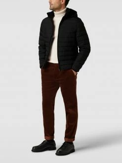 Rabatt ? S.Oliver RED LABEL Steppjacke Mit Kapuze - Schwarz ?