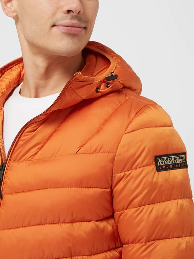 Rabatt ? Napapijri Regular Fit Steppjacke Mit Kapuze Modell 'Aerons' - Orange ? 3 Rabatt ? Napapijri Regular Fit Steppjacke Mit Kapuze Modell 'Aerons' - Orange ? – Bild 3