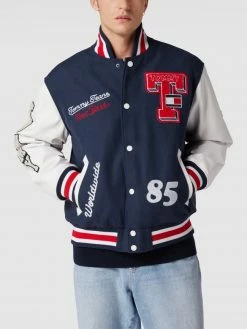 Blitzangebot ? Tommy ? Jeans College-Jacke Mit Label-Details - Marineblau ? -LACOSTE SHOP 94q56c1p6kr32l9g952k6dag6h532ja39h1kokq29l538gqda52ksiq89kql2jhgad55ckhi8t2j0cih9ko3ecj16gsj8o9ncdj3gc1kc9imaohl60oj6chi6kp38c9o64p36oo