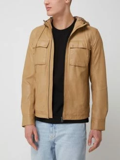 Neu ? Freaky Nation Lederjacke Mit Kapuze Modell 'Norvid' - Beige ? -LACOSTE SHOP 952kql2ca56kaeaj8d7jgi23a19k4g9ma1b3cgil9h1j6ka49d5kil9i98q44jic955kogi5719kajim653mcd1o6co3gcj56ph34dhk6oo6coj36gqm6d9g68p68opl60r6aco