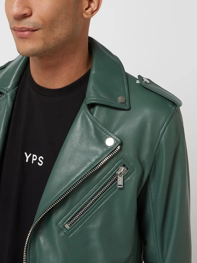 Beste Bewertungen von ✔️ YOUNG POETS SOCIETY Lederjacke Im Biker-Look Modell 'Joe' - Gras Grün ? 3 Beste Bewertungen von ✔️ YOUNG POETS SOCIETY Lederjacke Im Biker-Look Modell 'Joe' - Gras Grün ? – Bild 3