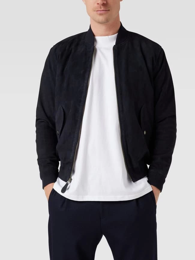 Angebote ? Polo Ralph Lauren Bomberjacke Aus Wildleder - Marineblau ⌛ 4 Angebote ? Polo Ralph Lauren Bomberjacke Aus Wildleder - Marineblau ⌛ – Bild 4