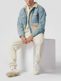 Neu ⭐ Scotch & Soda ? Jeansjacke Mit Teddyfellbesatz - ? Jeans ?