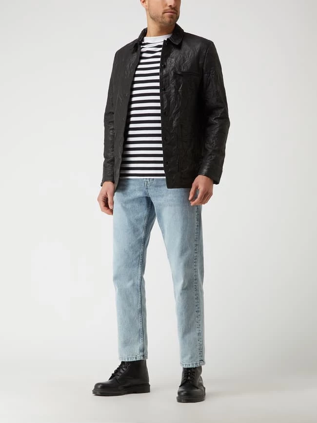 Bestpreis ? Zadig & Voltaire Lederjacke Aus Lammleder Modell 'Blade' - Schwarz ? 1 Bestpreis ? Zadig & Voltaire Lederjacke Aus Lammleder Modell 'Blade' - Schwarz ?