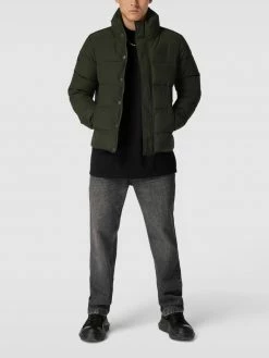 Bestpreis ? Superdry Steppjacke Mit Stehkragen - Olivgrün ❤️