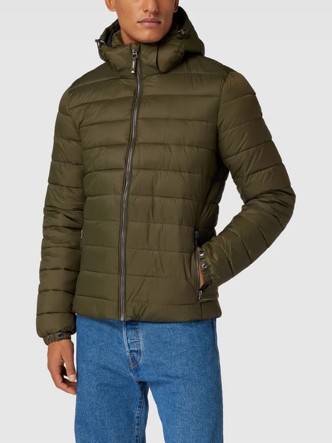 Bestes Angebot ? Superdry Steppjacke Mit Abnehmbarer Kapuze - Olivgrün ⌛ 4 Bestes Angebot ? Superdry Steppjacke Mit Abnehmbarer Kapuze - Olivgrün ⌛ – Bild 4