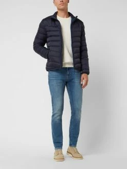 Coupon ? Napapijri Regular Fit Steppjacke Mit Stehkragen Modell 'Aerons' - Marineblau ?