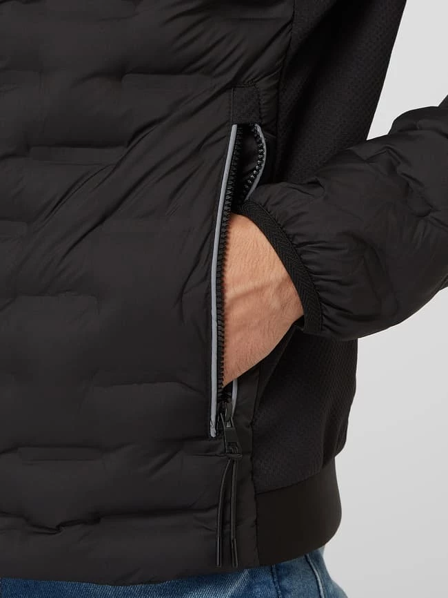 Auslauf ? Tom Tailor Steppjacke Mit Abnehmbarer Kapuze - Wasserabweisend - Schwarz ? 3 Auslauf ? Tom Tailor Steppjacke Mit Abnehmbarer Kapuze - Wasserabweisend - Schwarz ? – Bild 3