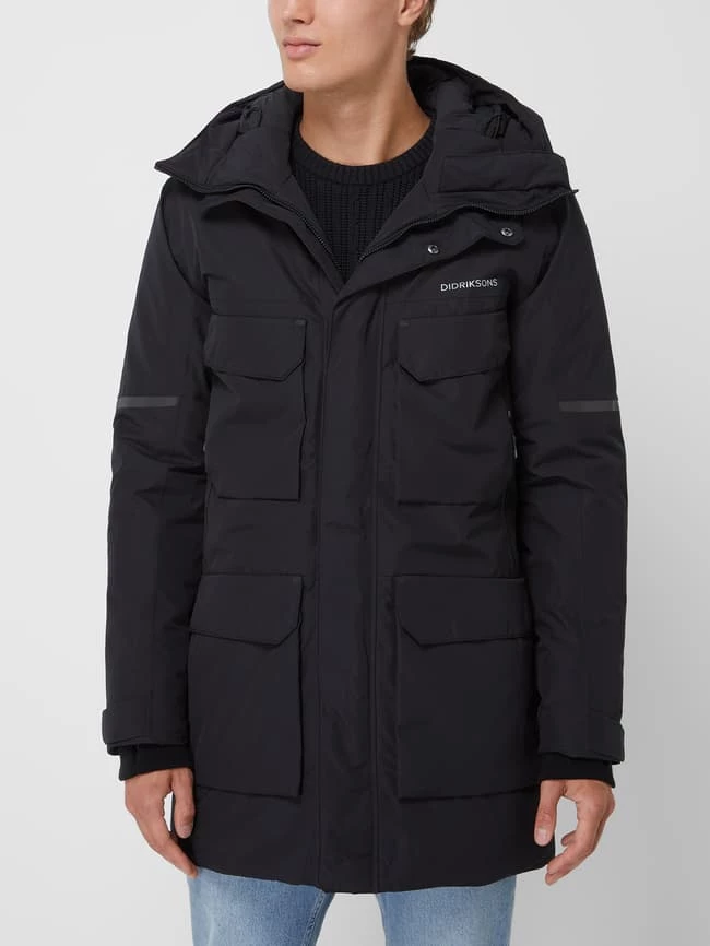 Besorgen ✨ Didriksons Parka Mit Kapuze Modell 'Drew' - Schwarz ? 4 Besorgen ✨ Didriksons Parka Mit Kapuze Modell 'Drew' - Schwarz ? – Bild 4