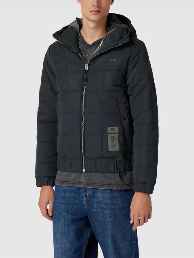 Bester Verkauf ? G-Star Raw Jacke Mit Label-Details Modell 'Meefic' - Schwarz ✔️ 4 Bester Verkauf ? G-Star Raw Jacke Mit Label-Details Modell 'Meefic' - Schwarz ✔️ – Bild 4