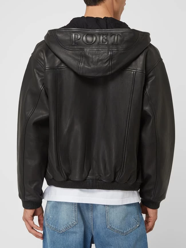 Budget ⭐ YOUNG POETS SOCIETY Lederjacke Mit Kapuze Modell 'Mika' - Schwarz ? 5 Budget ⭐ YOUNG POETS SOCIETY Lederjacke Mit Kapuze Modell 'Mika' - Schwarz ? – Bild 5