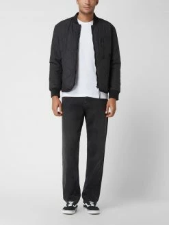 Neu ? Tom Tailor Denim Comfort Fit Steppjacke Mit Stehkragen - Wasserabweisend - Schwarz ?