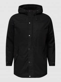 Beste Bewertungen von ? Jack & Jones Plus PLUS SIZE Parka Mit Pattentaschen - Schwarz ?