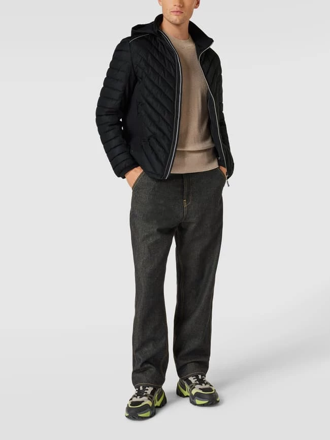 Bester Verkauf ? MCNEAL Steppjacke Mit Abnehmbarer Kapuze - Schwarz ? 1 Bester Verkauf ? MCNEAL Steppjacke Mit Abnehmbarer Kapuze - Schwarz ?