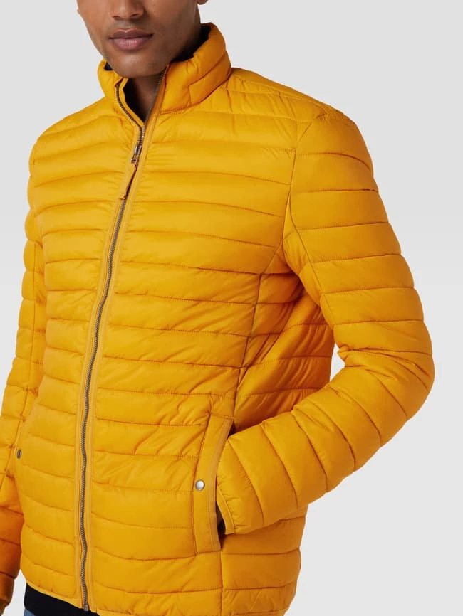 Angebote ? MCNEAL Steppjacke Mit Stehkragen - Dunkelgelb ? 3 Angebote ? MCNEAL Steppjacke Mit Stehkragen - Dunkelgelb ? – Bild 3