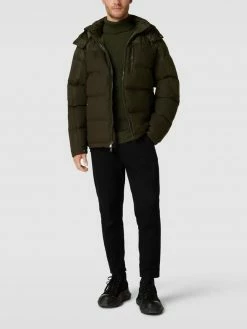 Beste Bewertungen von ? Polo Ralph Lauren Daunenjacke Mit Stepp-Besatz Modell 'ELCAP' - Olivgrün ❤️