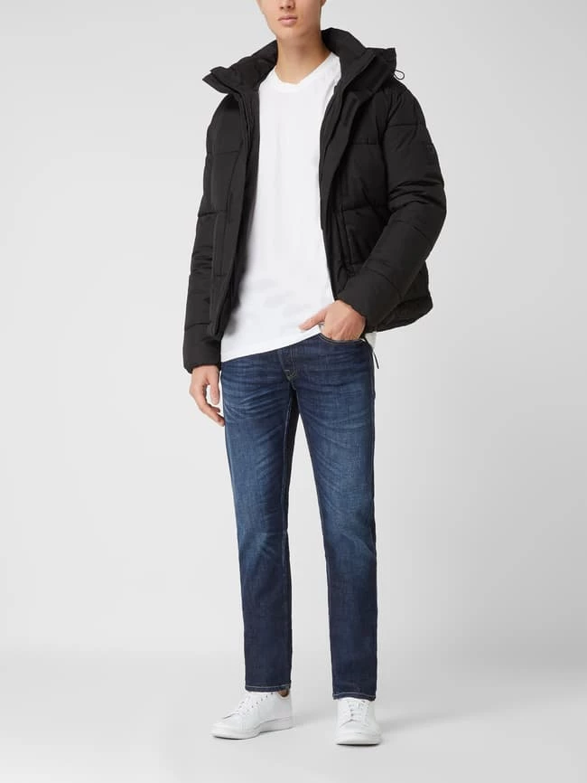Neu ? Tom Tailor Denim Steppjacke Mit Abnehmbarer Kapuze - Wasserabweisend - Schwarz ✔️ 1 Neu ? Tom Tailor Denim Steppjacke Mit Abnehmbarer Kapuze - Wasserabweisend - Schwarz ✔️