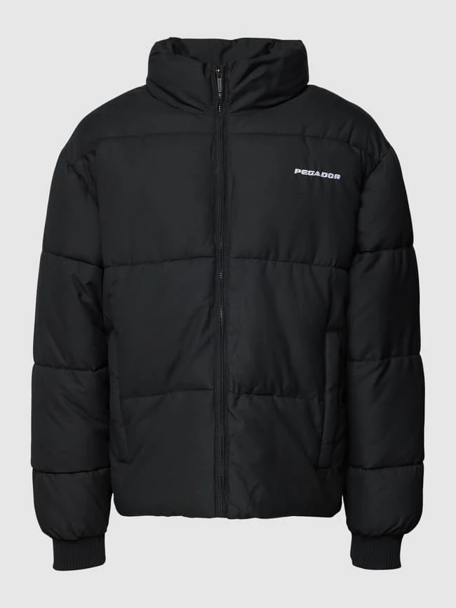 Top 10 ? Pegador Steppjacke Mit Label-Stitching - Schwarz ? 2 Top 10 ? Pegador Steppjacke Mit Label-Stitching - Schwarz ? – Bild 2