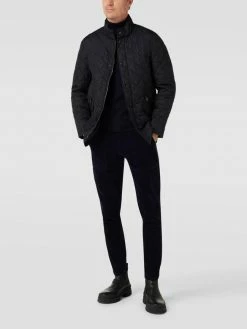 Billig ⭐ Christian Berg Men Steppjacke Mit Stehkragen - Schwarz ?