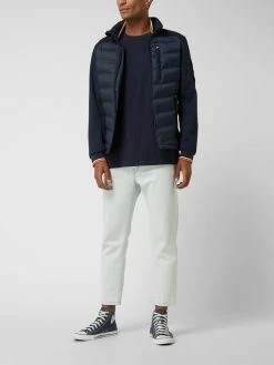 Bester Verkauf ✔️ Tom Tailor Jacke Mit Kontrasteinsätzen - Marineblau ?