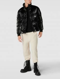 Billig ? 9N1M SENSE Steppjacke Mit Stehkragen Modell 'GALAC' - Schwarz ?